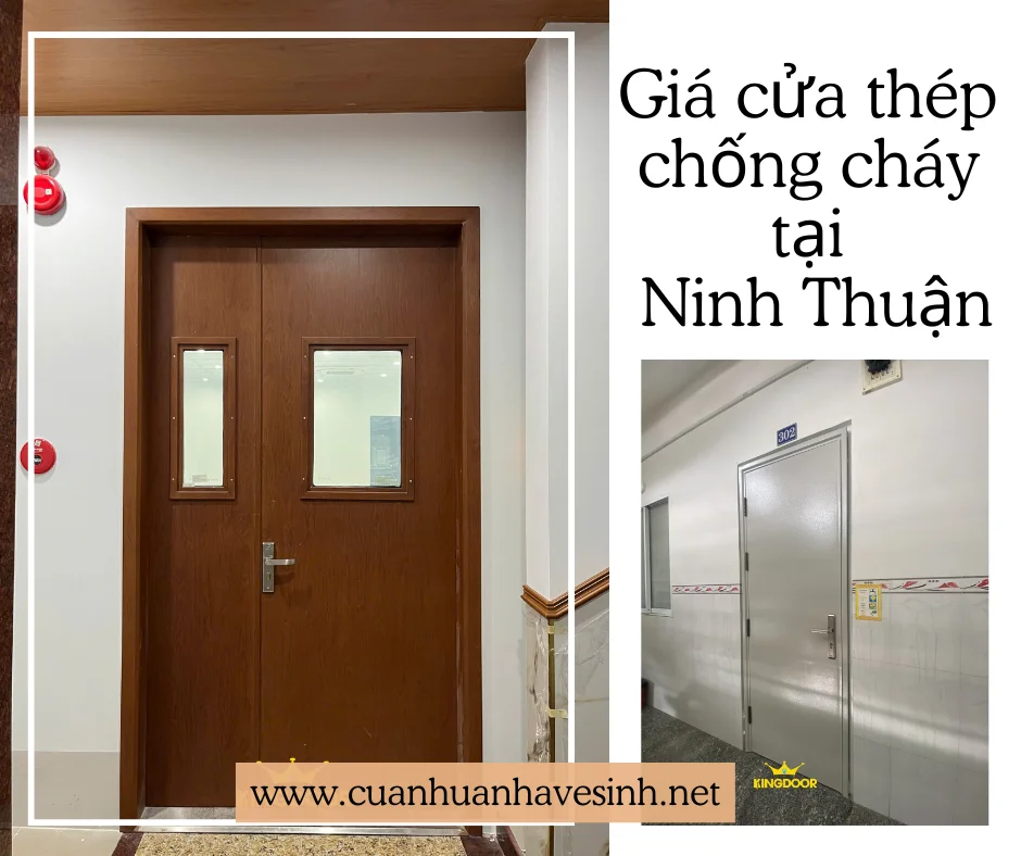 Giá cửa thép chống cháy tại Ninh Thuận